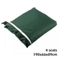 thumbnail image 3 of Cubierta De Asiento De Banco De Jardín Para Exteriores De Poliéster 210, Cubierta A Prueba De Polvo, Protector De Cubierta Antipolvo, Dobladillos Elásticos, Funda Protectora Noticed HA023657-00, 3 of 7