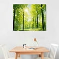 thumbnail image 2 of PRATYUS Thick Forest Canvas Wall Art Picture 20x16in for Living Room Bedroom 20x16in, 2 of 3