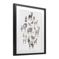 thumbnail image 4 of Simple Africa Animals Black Framed Print Under Glass, design by Cecilia Battaini, 4 of 10