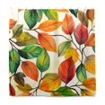 thumbnail image 2 of Yayeee Shower Curtain with Hooks 72"x72" Waterproof Fabric Bathroom Hanging Decor, Beige Leaves, 2 of 5