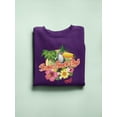 thumbnail image 3 of Tropical Toucan Paradise Vacation Graphic Women's Sweatshirt, 3 of 4