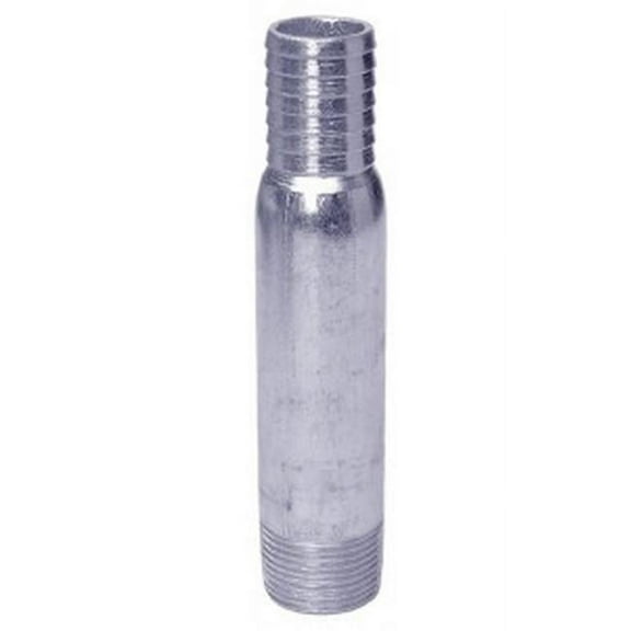 1 x 6 in. Steel Venturi Male Adapter