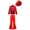 Red, variant on YONGHS Boys Girls Sequins Hip Hop Jazz Choir Disco Dance Outfits Shirt with Flared Pants Hat Set Black 7-8