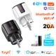 thumbnail image 2 of Enchufe inteligente de 20 A con Wifi para la UE, enchufe inteligente con alimentación de CA de 100 a 240 V, control por voz de Alexa y Google Home, aplicación Tuya Smart Life, 2 of 5