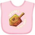 thumbnail image 3 of Inktastic Hanukkah Dreidel Game Boys or Girls Baby Bib, 3 of 4