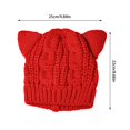 thumbnail image 2 of Winter Warm Daily Fashionable Elastic Casual Slouchy Hat Suitable For Man And Woman Lined Winter Hats for Men Lined Winter Hat City Trapper Hat Winter Cap Tr Hat Hats Hats Winter Toboggan Men Hat, 2 of 4