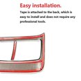 thumbnail image 3 of Stainless Steel Car Central Control Air Outlet Cover Rear Trim For Mg 2018-2021 Silver, 3 of 5