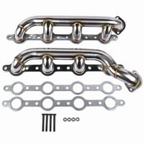 Fithood Stainless Headers Manifolds Intake Manifold for Ford Powerstroke F-250 F-350 F-450 7.3L 73SSMA0N