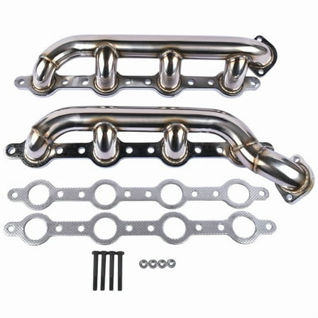 Fithood Stainless Headers Manifolds Intake Manifold for Ford Powerstroke F-250 F-350 F-450 7.3L 73SSMA0N