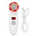 thumbnail image 1 of Handheld Red Blue Light Hot Cold Compress Vibration Massage Facial Soothing Beauty Machine, 1 of 8
