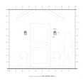 thumbnail image 5 of Livex Lighting - Hamilton - 1 Light Outdoor Wall Lantern in Traditional Style -, 5 of 10
