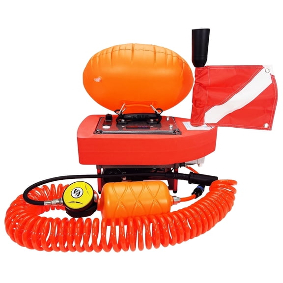 S7-5H Diving Ventilator Diving Tanks Diving System Diving Scuba Tanks,Diving Tanks Portable Rechargeable Scuba Tanks Diving Syatem,Waterproof Air Compressor(5Hour)