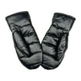thumbnail image 2 of menolana Winter Mittens Ski Mittens Nonslip Quilts Insulated Mittens Warm Gloves for Outdoor Activities Ski Cold Weather Winter Sports Black, 2 of 8