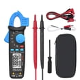 thumbnail image 1 of ACM91 Digital AC/DC Current Clamp Meter Auto-Range TRMS 6000 Counts Multimeter Live Check NCV Frequency Capacitor Testers(Black), 1 of 3