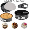thumbnail image 6 of Steamer Basket, Egg Rack Holder, 7" Non-stick Springform Cake Pan, 50 Pcs Cake Paper for Instant Pot Accessories, Vegetable Food Steamer Rack. Fit Pot 5,6,8 qt Pressure Cooker, Stainless Steel, 4 PCS, 6 of 7