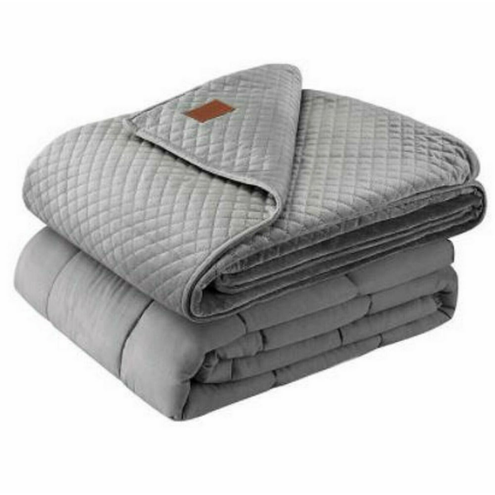 Pendleton Cooling Weighted Blanket Grey 15 lbs 48 in x 72 in - Walmart