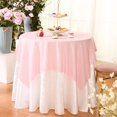 thumbnail image 2 of GFDYREE Sequin Tablecloth, Sequin Table Overlay Square, 50"x50", Pink, 2 of 6