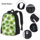thumbnail image 3 of Balery Green Kiwi Mochila escolar 3 en 1 para niños: mochila resistente con lonchera térmica y estuche para lápices. Mochila escolar para niños y niñas., 3 of 7