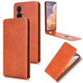thumbnail image 2 of Folio Phone Case for Motorola Moto G85 5G Magnetic Kickstand Cover with Camera Protection Brown, 2 of 7