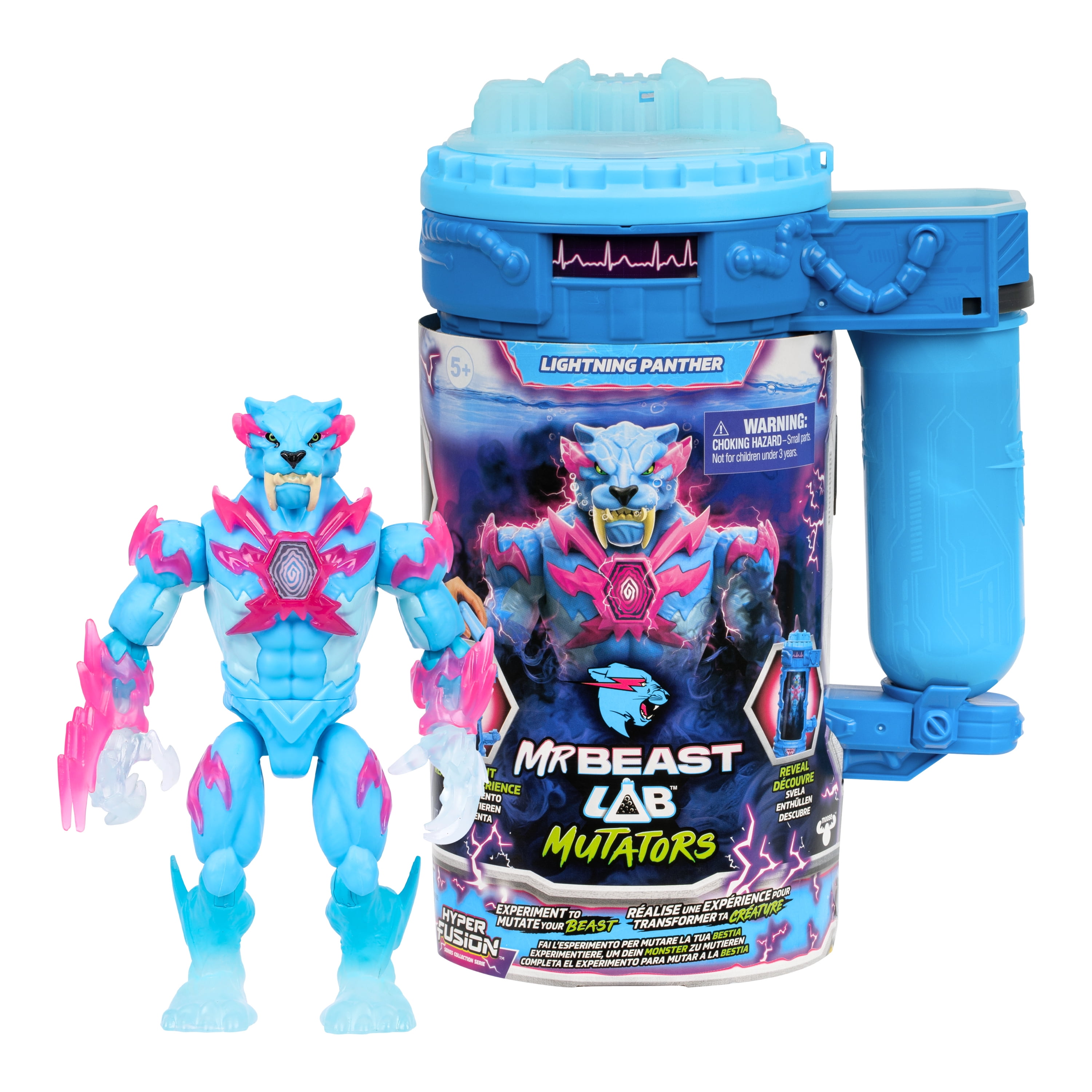 Moose Toys Beast Lab, Stealth Strike Big Cat Beast Creator