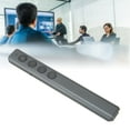 thumbnail image 4 of Control remoto inalámbrico para presentaciones con control remoto de 30 m, 2,4 GHz, RF, Plug and Play, para Keynote y PPT, color negro, 4 of 12