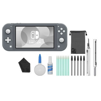 Restored Nintendo Switch Lite - Gray with BOLT AXTION Cleaning Kit
