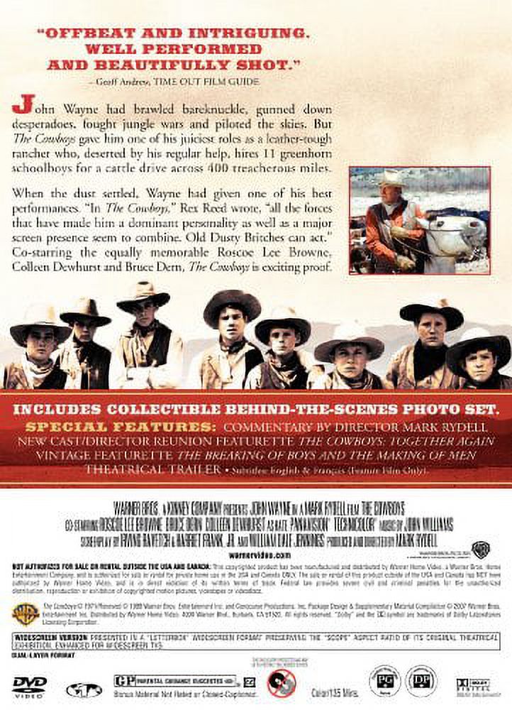 The Cowboys (Blu-ray), Warner Home Video, Western - image 2 of 2