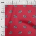 thumbnail image 1 of oneOone Cotton Poplin Fabric Elephant Block Decor Fabric Printed BTY 56 Inch Wide, 1 of 4