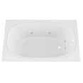 thumbnail image 2 of Atlantis Tubs 4872CWR Charleston 48 x 72 x 23 - Inch Rectangular Whirlpool Jetted Bathtub w/ Right Side Pump Placement, 2 of 7