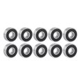 thumbnail image 3 of Rodamiento de Bolas Ticfox 10PCS 608-2RS Ranura Profunda Sellada de Goma Negra, 3 of 14