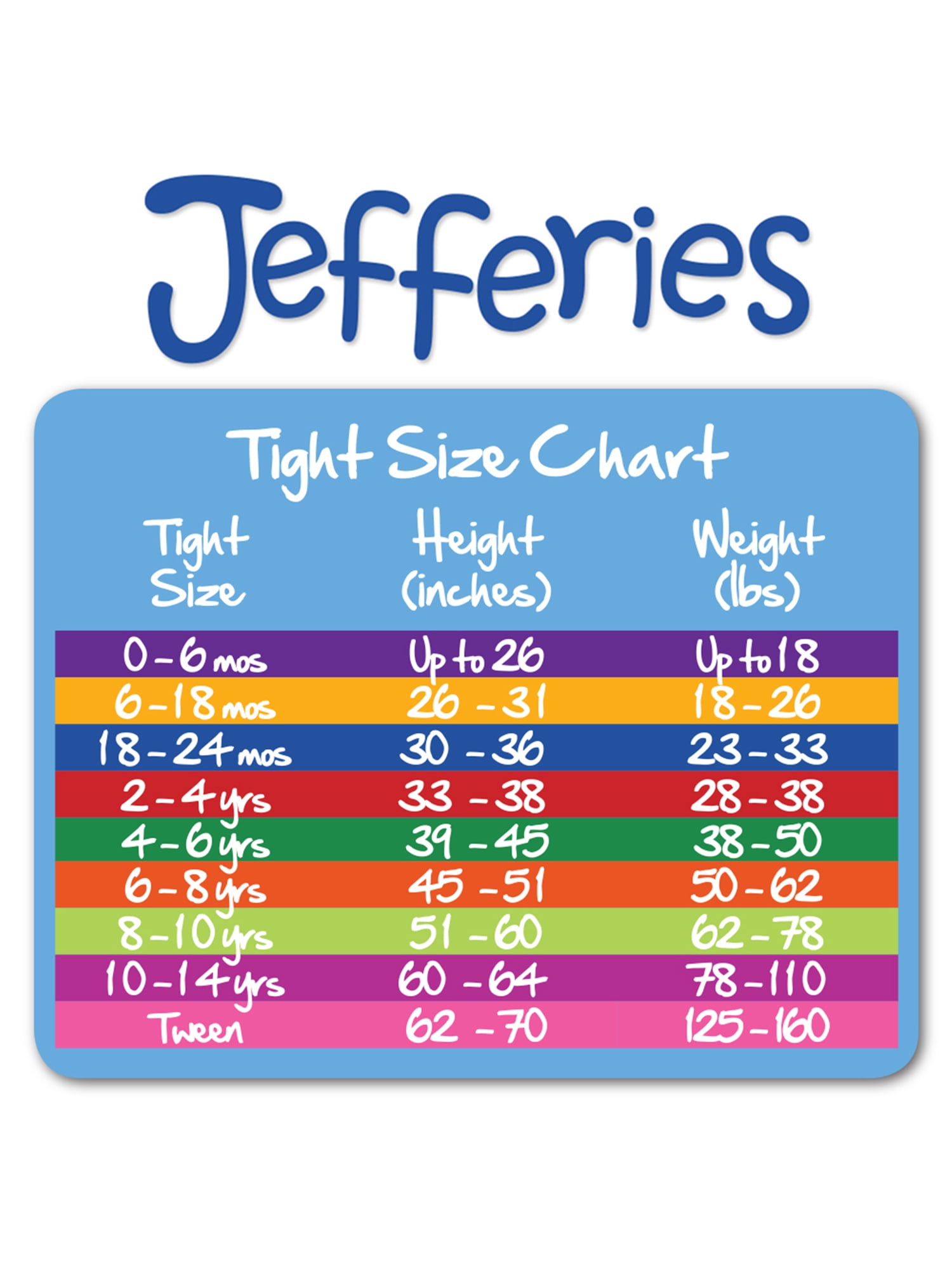 Jefferies Socks Girls Footless Tights 1-Pack, Sizes XS-L