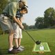 thumbnail image 3 of Estera de entrenamiento Pink-Golf para Golpes con Sensor de swing Estera de impacto de golf premium, 3 of 5