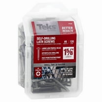 Teks 21536 Zinc-Plated Steel Indoor Phillips Truss Head Lath Screw #8x1-5/8 in. (Pack of 4)