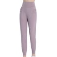thumbnail image 1 of Gibobby Pantalones de yoga Pantalones casuales deportivos sueltos Paquete elástico transpirable Correr Fitness Pantalones de yoga(Morado,CH), 1 of 2