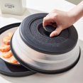 thumbnail image 6 of Vented Collapsible Microwave Cover Splatter Cover Kitchen Tool for Food Meal, 6 of 21