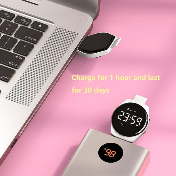 Reloj deportivo digital para niños, resistente al agua, para deportes al aire libre, con alarma, cronómetro, banda de silicona, regalo para niños y niñas