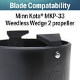 thumbnail image 4 of Seachoice 88746 Prop Buddy 4.5 inch Replacement Blades with Stainless Steel Hardware, 4 of 6