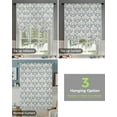 thumbnail image 3 of Baroque Vintage Window Curtain for Living Room Home Decor Roman Curtain Kitchen Tie-up Curtains Adjustable Drapes, 3 of 5