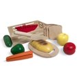 thumbnail image 2 of Melissa & Doug Cutting Food - Play Food Set With 25+ Hand-Painted Wooden Pieces, Knife, and Cutting Board, 2 of 4