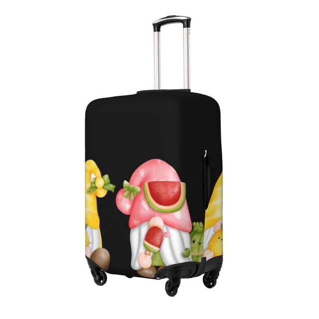 Fotbe Hello Summer Gnome Funda Protectora para Equipaje, Antirrayones y Resistente a la Suciedad, Compatible con Maletas de 18 a 32 Pulgadas-Small