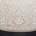 thumbnail image 3 of Safavieh Martha Stewart Sabrina Bayram Medallion Area Rug, Gold/Ivory, 6'7" x 6'7" Round, 3 of 11