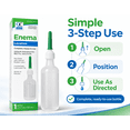 thumbnail image 5 of Quality Choice Enema, 4.5 oz, Saline Laxative 2 Pack, 5 of 6