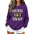 thumbnail image 5 of Womens Sweatshirt Half Zip Pullover Loose Fit Cozy Fleece Sweater for Work Casual Daily, 5 of 6