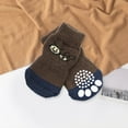 thumbnail image 4 of Guiexla 4Pcs Pet Socks Anti-Slip Comfortable Elastic Dog Shoes Winter Soft Warm Pet Paw Protector Pet Supplies, 4 of 7