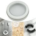 thumbnail image 5 of Unique Bargains 1 Pce Boîte de Rangement pour Ongles Ronde Ton Argent Acier Inoxydable, 5 of 5