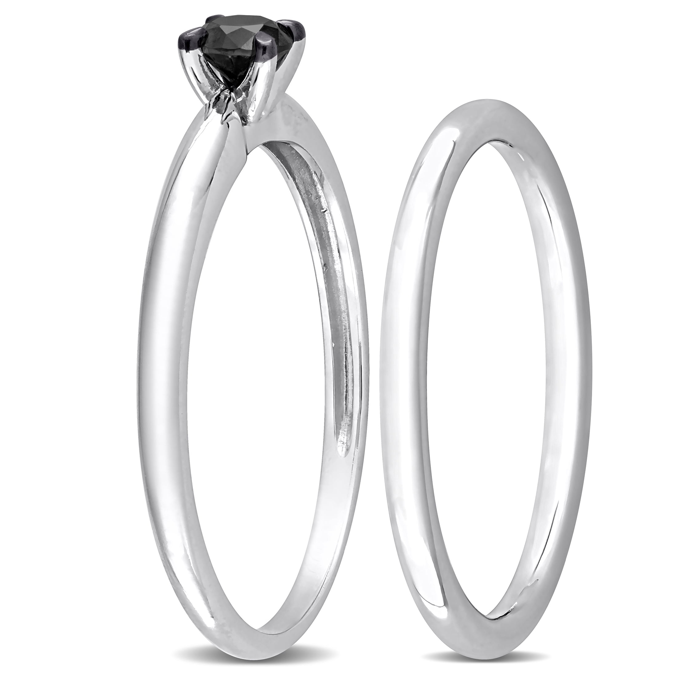 Everly Women's Diamond 14k White Gold Bridal Set