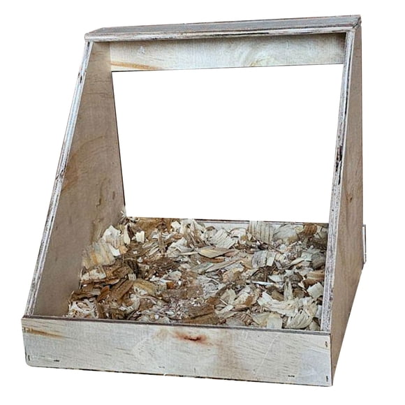 Farm Innovators Coffret de Nidification en Bois à Compartiment Unique pour Poulets et Canards