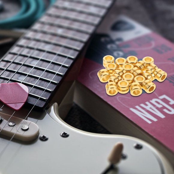 PAMINGONO 20Ud Para Cuerdas De Guitarra Folk Con Material Metálico Para Ajuste Preciso De