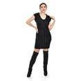 thumbnail image 4 of Vestido de punto con detalles calados Roman Fashion /Juvenil, 32046 (Negro) negro G, 4 of 4