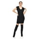 thumbnail image 4 of Vestido de punto con detalles calados Roman Fashion /Juvenil, 32046 (Negro) negro EG, 4 of 4